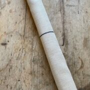 Flint Stripe ~ Inky Blue on Grainsack - Image 2