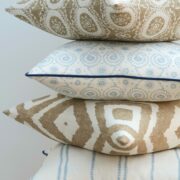 Suzanni Wheat Blotch on Chunky Linen - Image 2