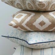 Kirmani Wheat on Chunky Linen - Image 2