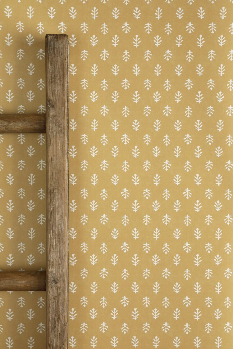 Inca Wallpaper (Small) Hay