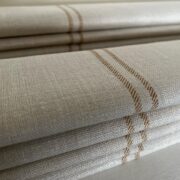 The Grainsack Stripe (Grande) ~ Sisal on Grainsack Linen - Image 3