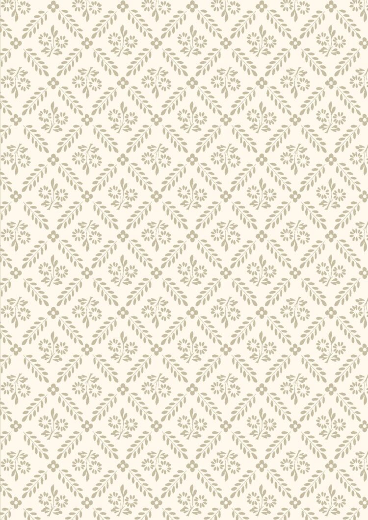 Lucille Parchment Wallpaper