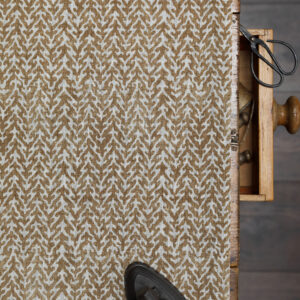 Veja Dark Sisal Blotch on Dune Linen