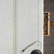 Dutch Stripe Multi ~ Wheat on Grainsack Linen - Image 5