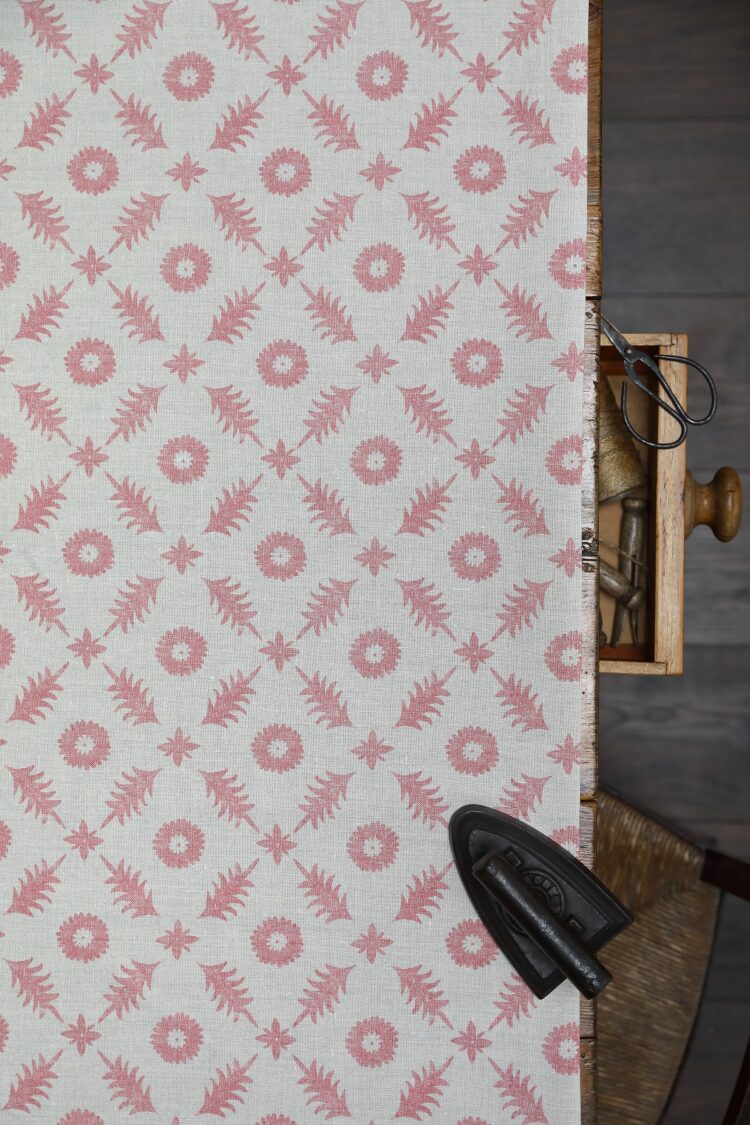 Aires Berry on Stone Linen
