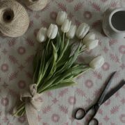Aires Berry on Stone Linen - Image 2