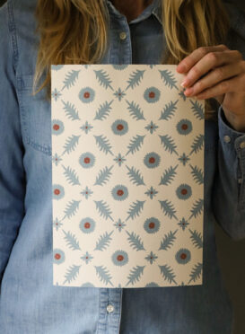 Mini Aires Salcombe Blue + Burgundy