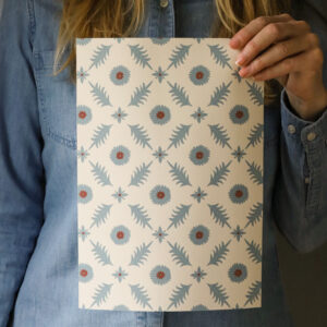 Mini Aires Salcombe Blue + Burgundy