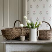 Thea in Pink Wallpaper on CREAM - Image 5