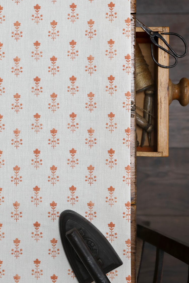 Camilla Marmalade on Ivory Linen