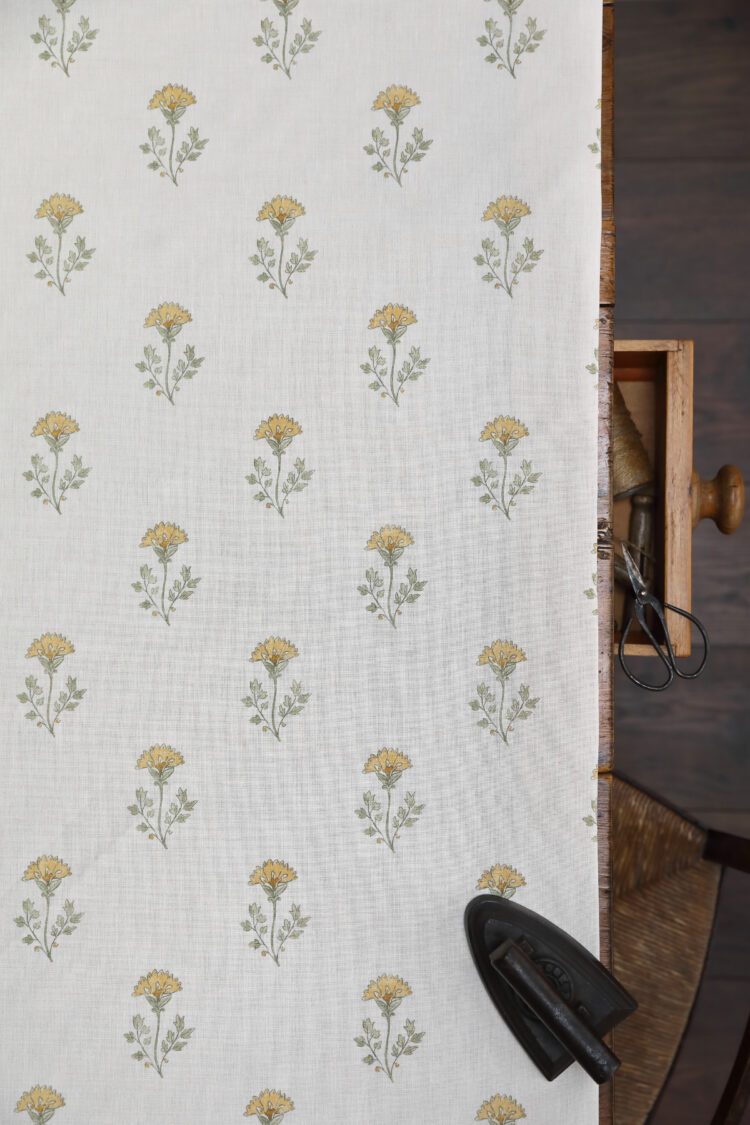 Thea Ochre on Ivory Linen
