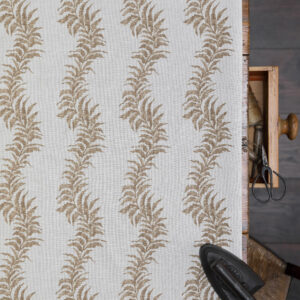 French Fern Wheat on Stone Linen