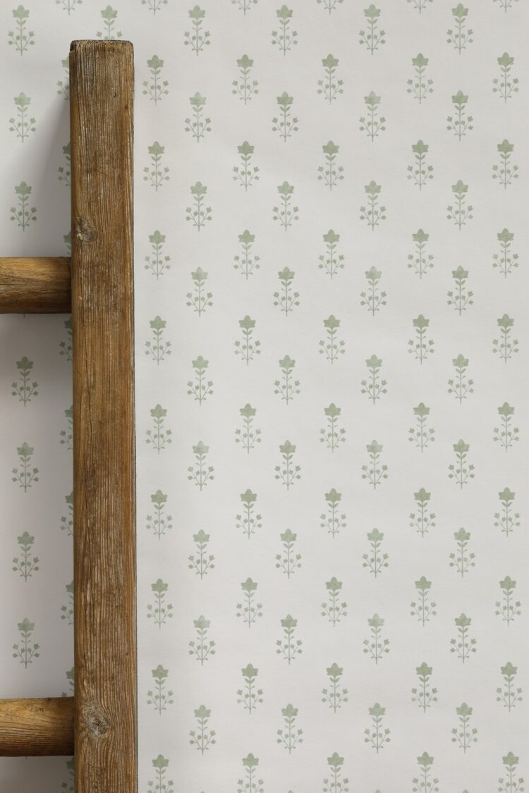 Camilla Wallpaper Sage Green