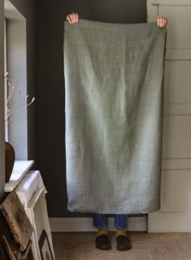 Sludge {Pale} Laundered Luxurious Linen £75.00