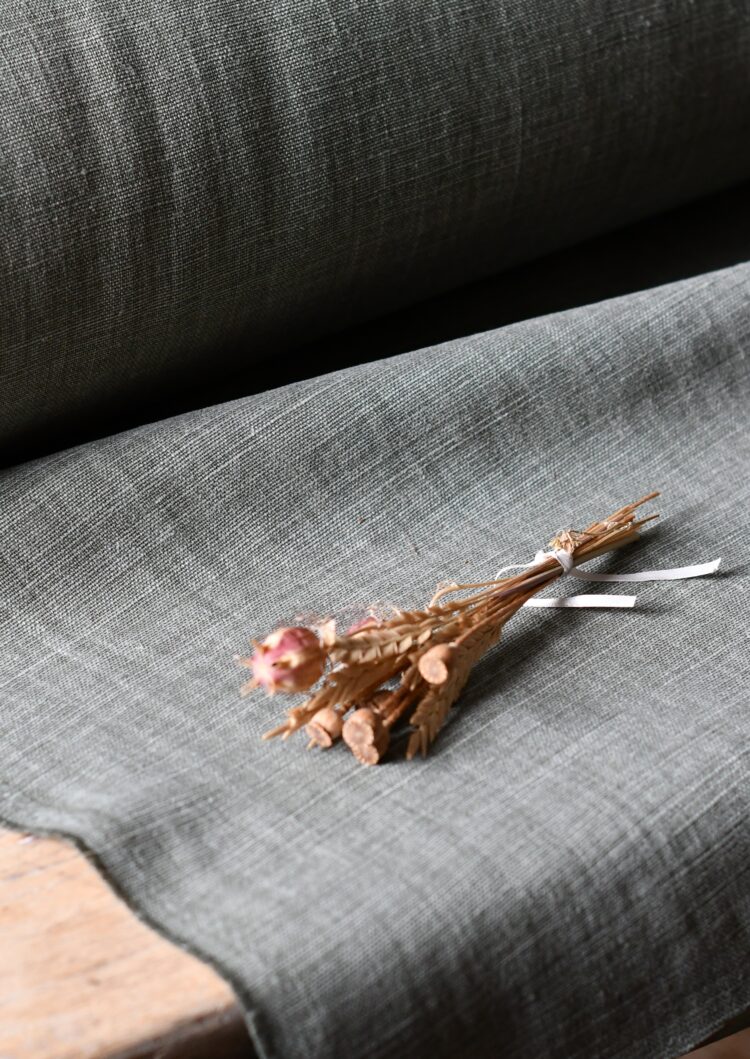 Sludge {Pale} Laundered Luxurious Linen £75.00