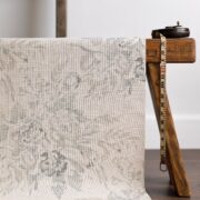 Lozere Grande ~ Smokey Blues and Stone on Stone Linen - Image 2