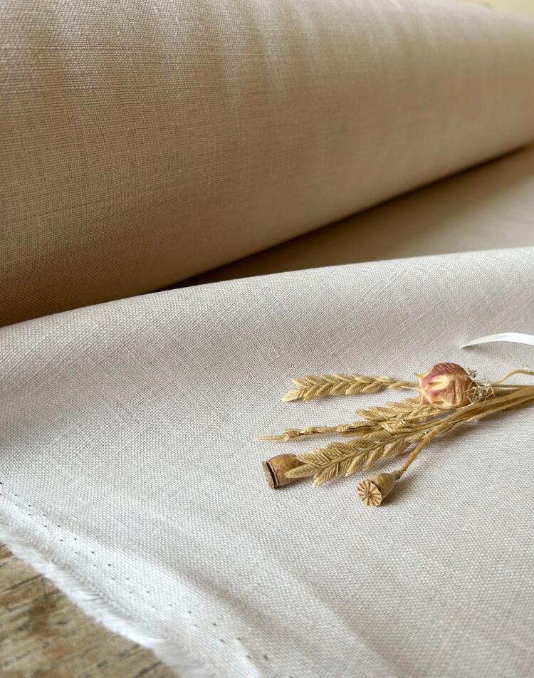Plain Cream Linen ~ £35.00