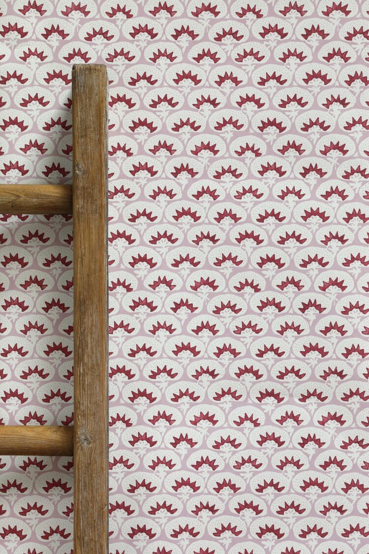 Laguna Wallpaper ~ Pink + Raspberry (Jelly Pinks)