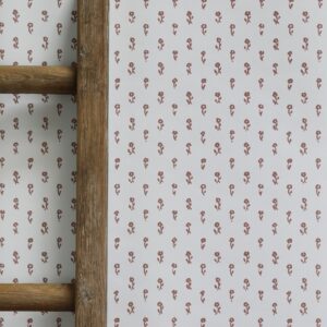 Fleur Fleur Deep Earth Wallpaper