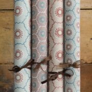 Liberty Petite Terracotta and Chalet Red Dots (14) Wallpaper - Image 3