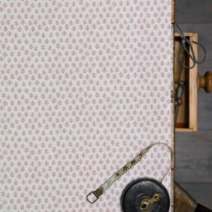 Savannah Thea's Pink on Ivory Linen