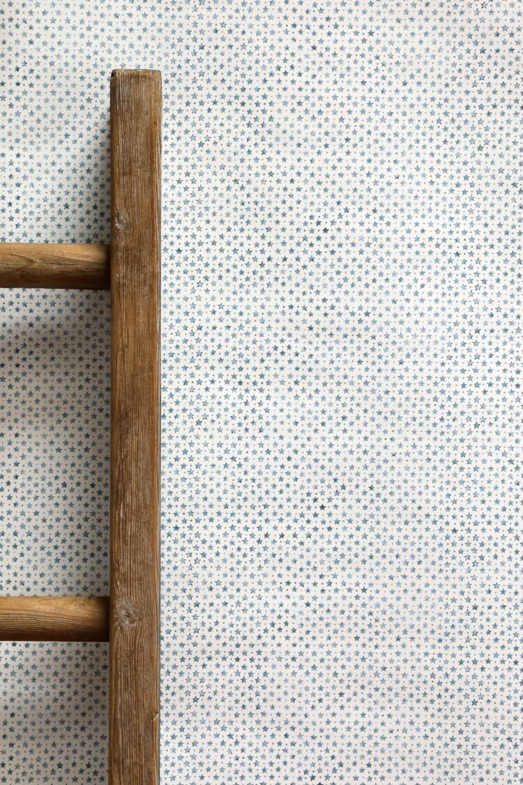 Stardust Lead Blue Wallpaper (Tiny Star + Dot)