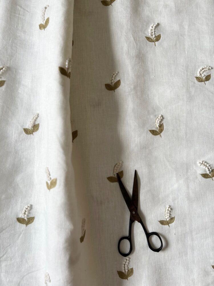 Lily Embroidered Linen £130.00
