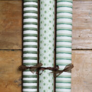 Petit Penny Emerald Green and Apple Wallpaper - Image 2