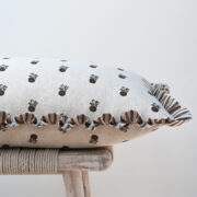 Little Anni II Belgian Choc on Stone Linen - Image 4