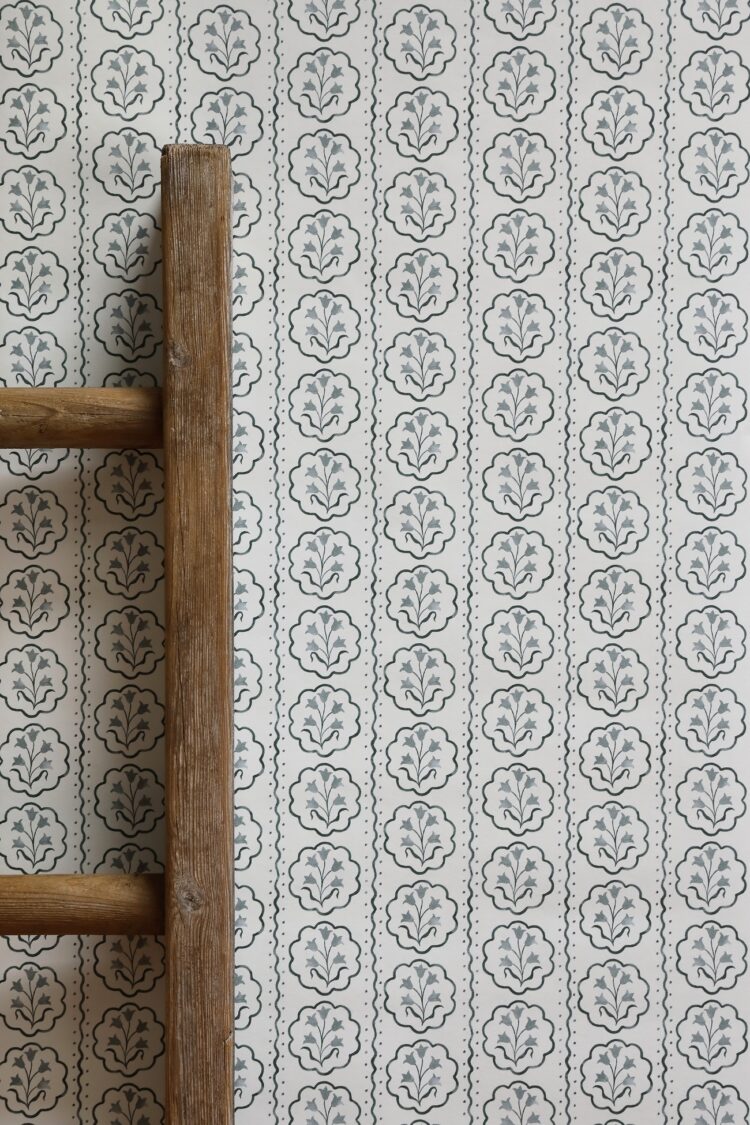 Dutch Tulip Forest Green Wallpaper