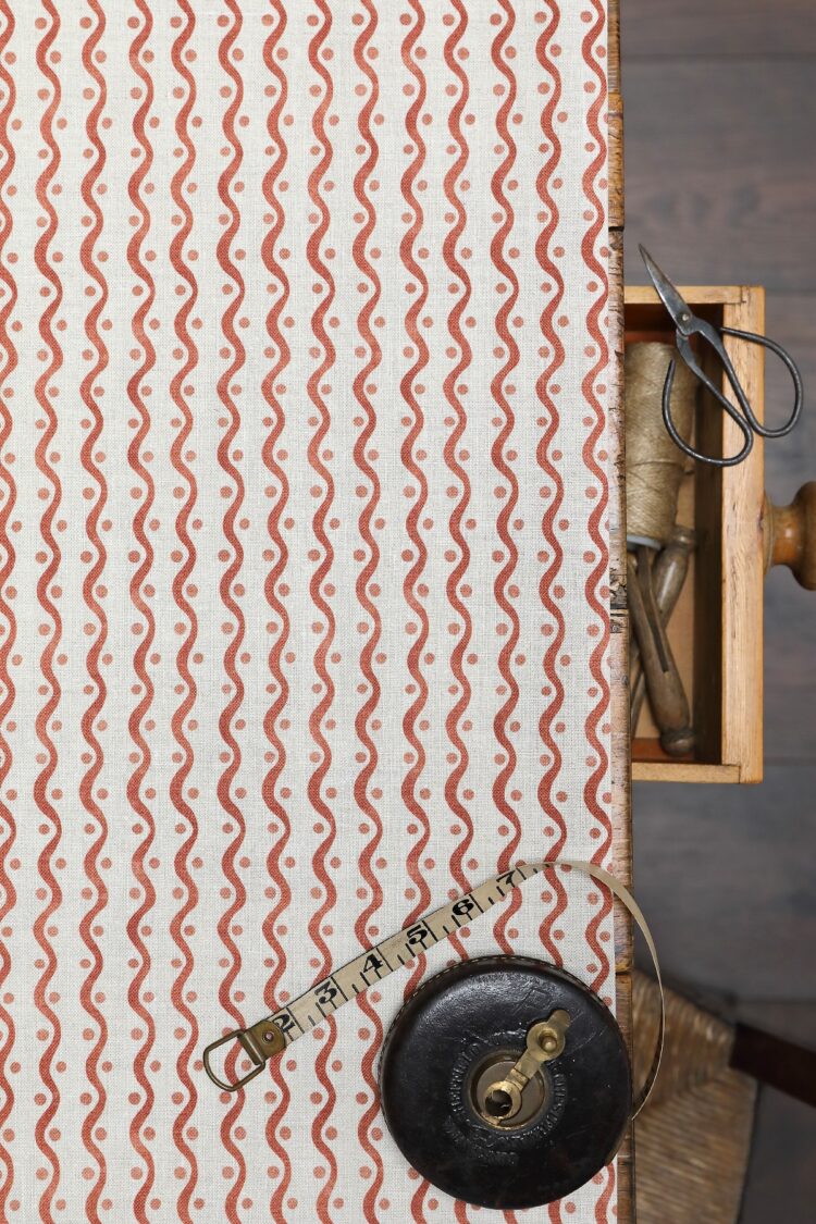 Ziggy and Dot Earth on Stone Linen