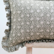 Forest Green Indira Frill Cushion £130.00 - Image 4