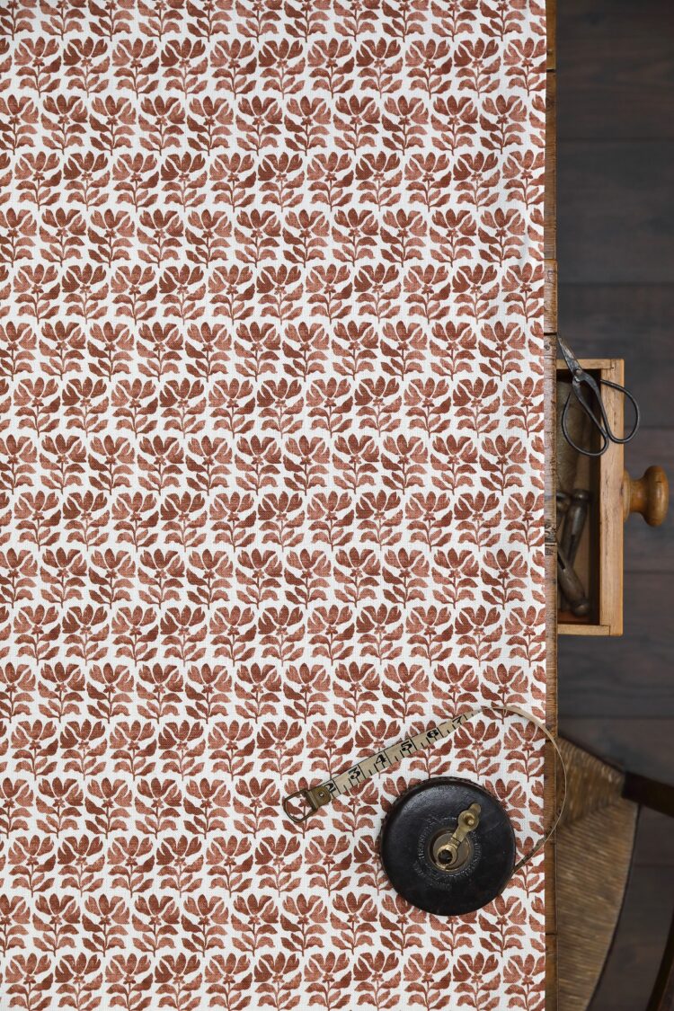 Daphne Amber on Double Cream Linen