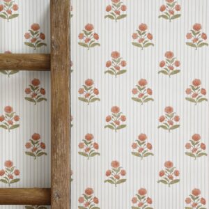 Poppi and Stripe Terra Wallpaper