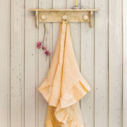 Beautiful Handmade Frilly Hay Linen Tea Towels - Image 3