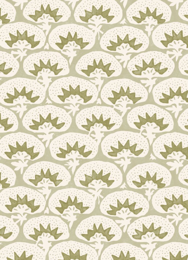 Laguna Wallpaper ~ Olive