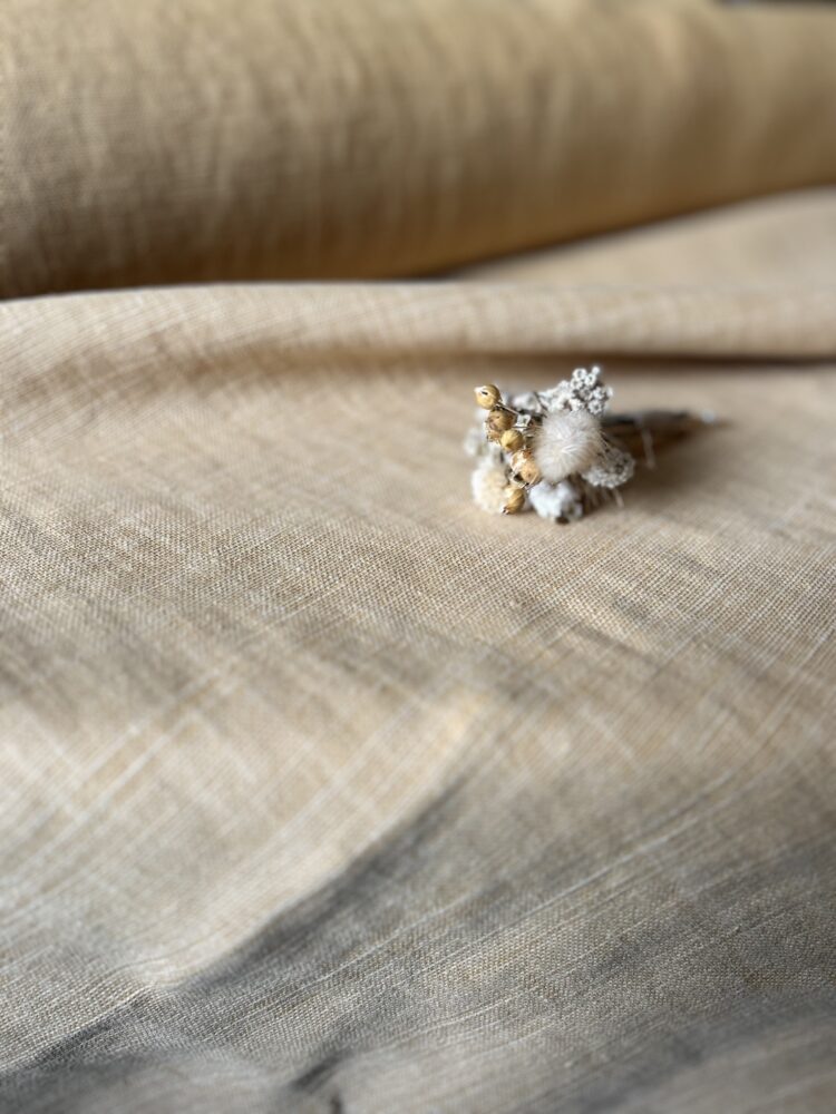 Straw Laundered Luxurious Linen ~ £75.00