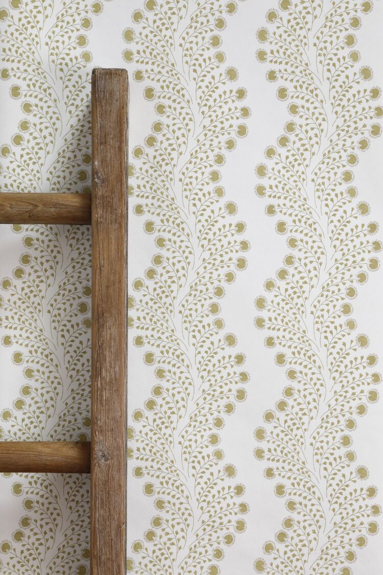 Amalia Limeleaf Wallpaper