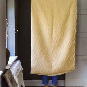 Straw Laundered Luxurious Linen ~ £75.00