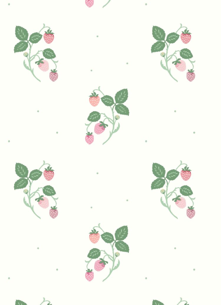 Strawberry in English Rose Pinks Multi