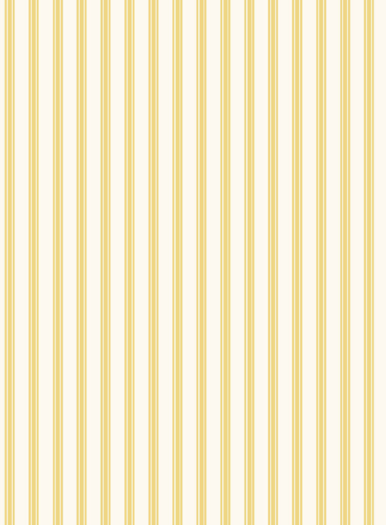 Jermyn Stripe Wallpaper Buttercup