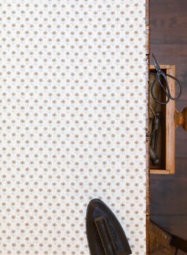 Petit Penny Parchment + Light Blue Grey