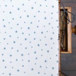 All Stars (Small) ~ Oxford Blue on White Linen Union
