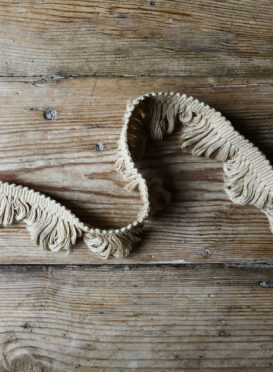 Fan Edge Trim ~ Wheat £12.45