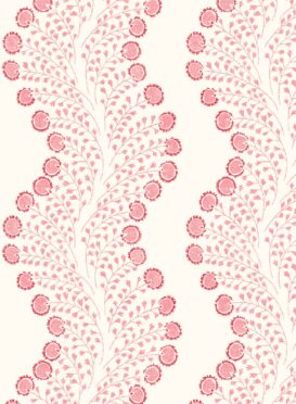 Amalia Pink + Red Small Scale 4 Wave across