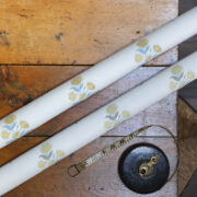Poppi Large Straw and Blue Gray On Ivory - Image 2
