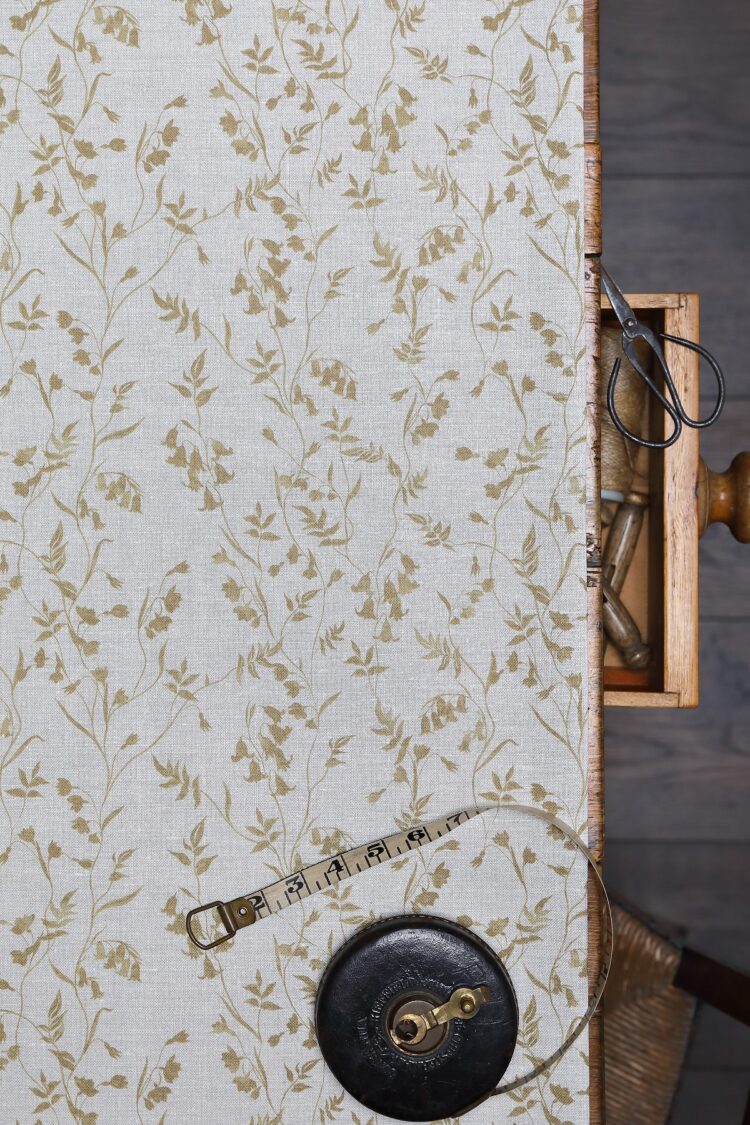 Bluebell Wood in Donkey Brown on Stone Linen