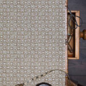 Sundial ~ Wheat Blotch on Chunky Linen