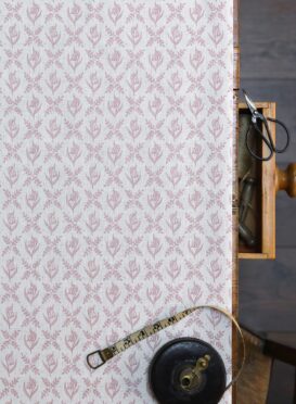 Tulip Trellis Pink Linen