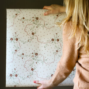 Cordee Caramel Pinks and Earth Red Wallpaper